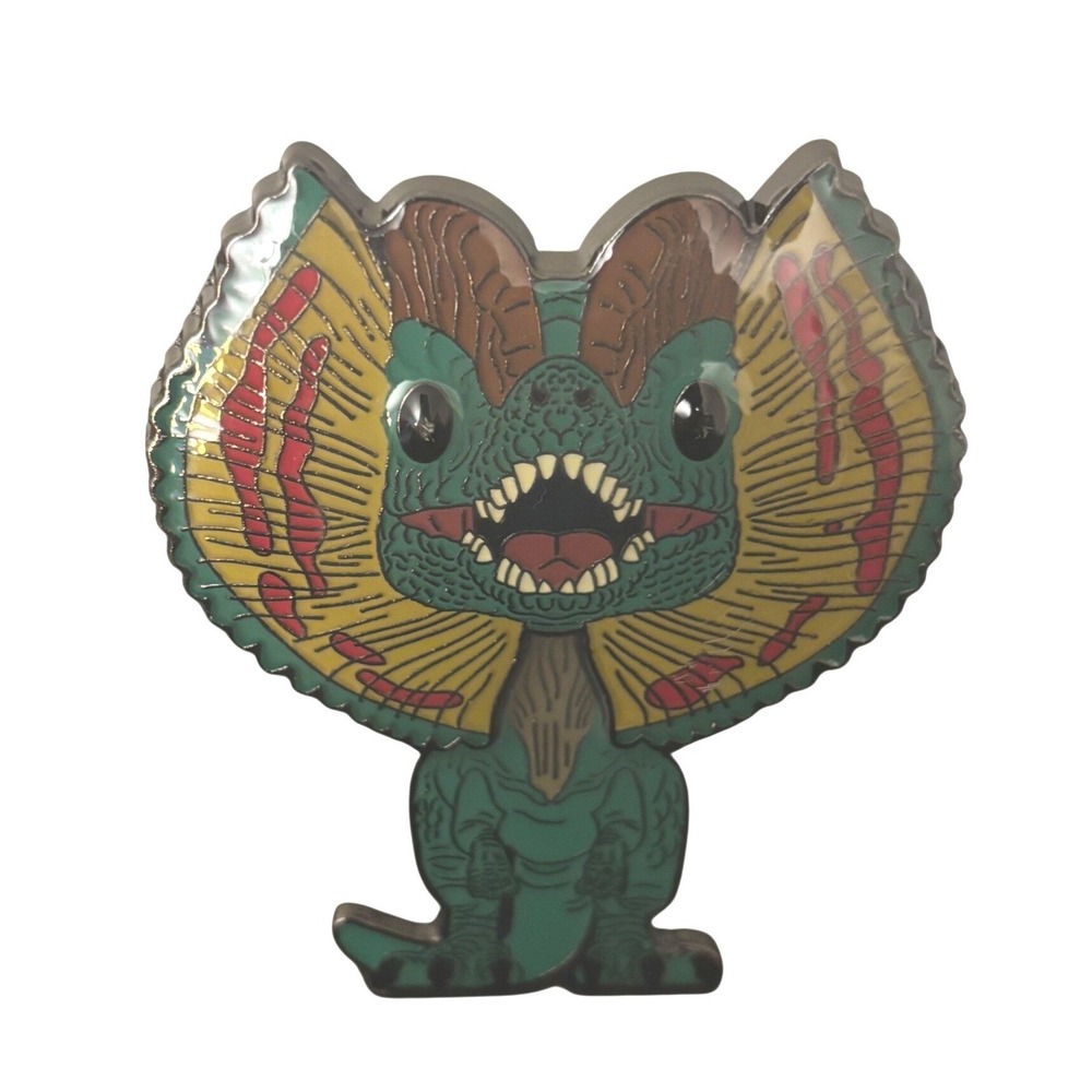Funko Pop Pin Jurassic Park Dilophosaurus Enamel Pin Large Standing Figure 2022